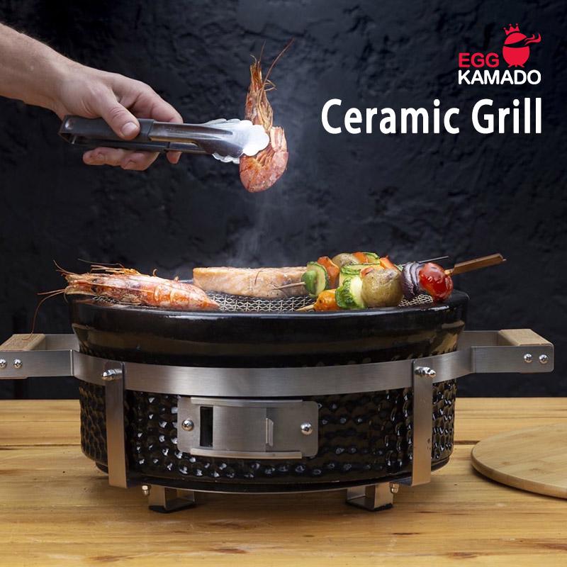 portable grill kamado black ourdoor oven