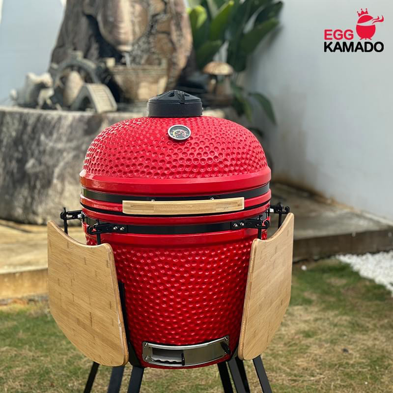 An kamado oven that works all year round